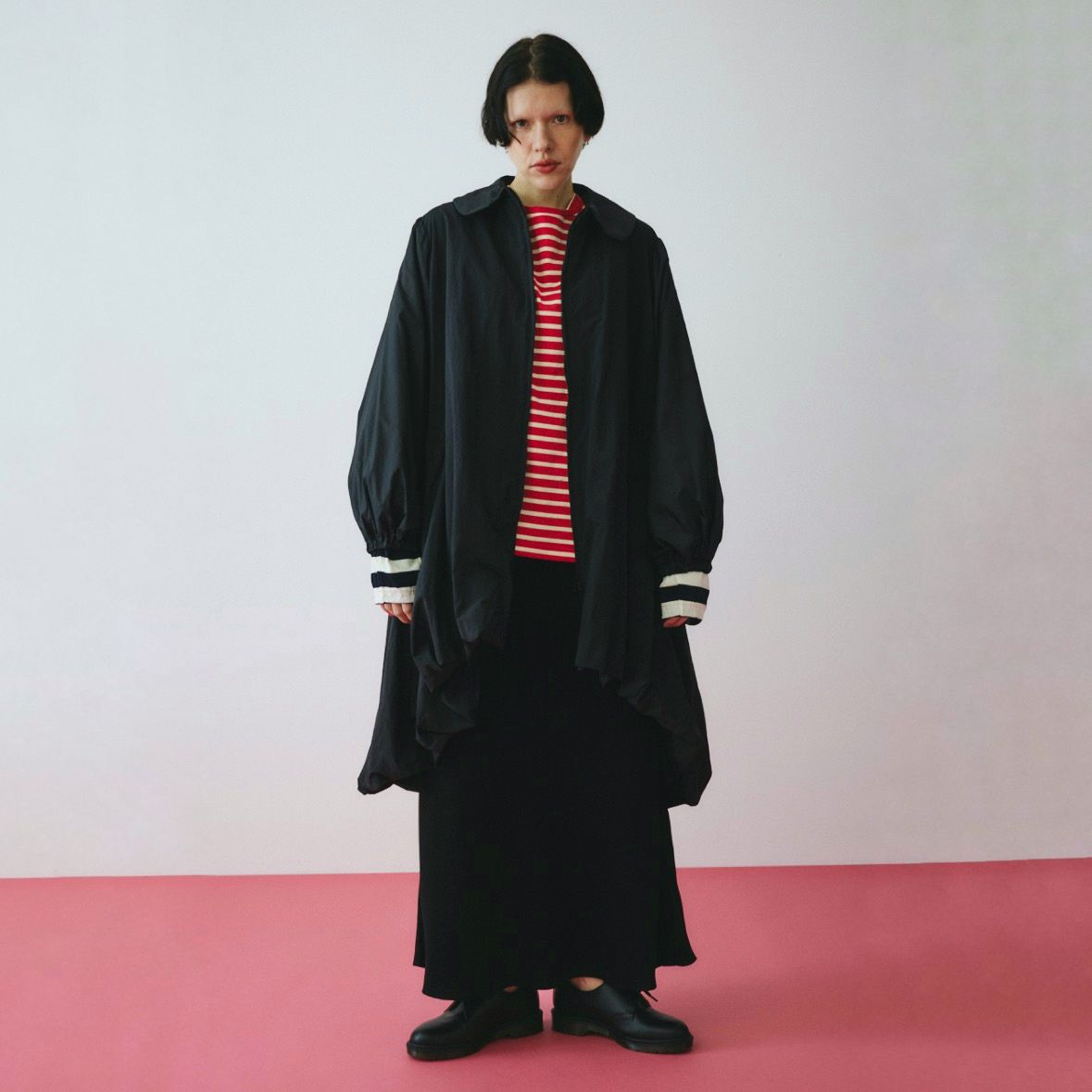 【残り一点】Round Collar Balloon Blouson