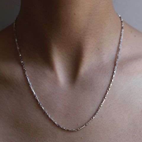 【残り一点】Hesche Chain Necklace(SILVER)
