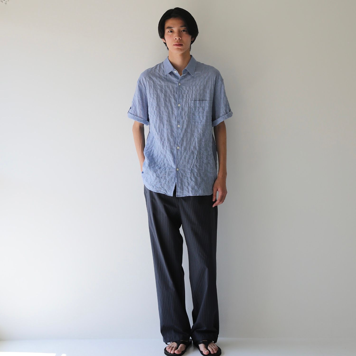 【残り一点】River Roll-Up Shirt