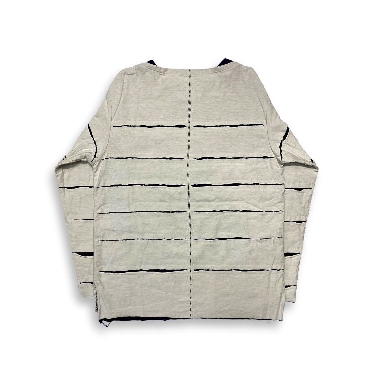 【残りわずか】Slit Border Boat Neck(DOUBLE STRUCTURED)