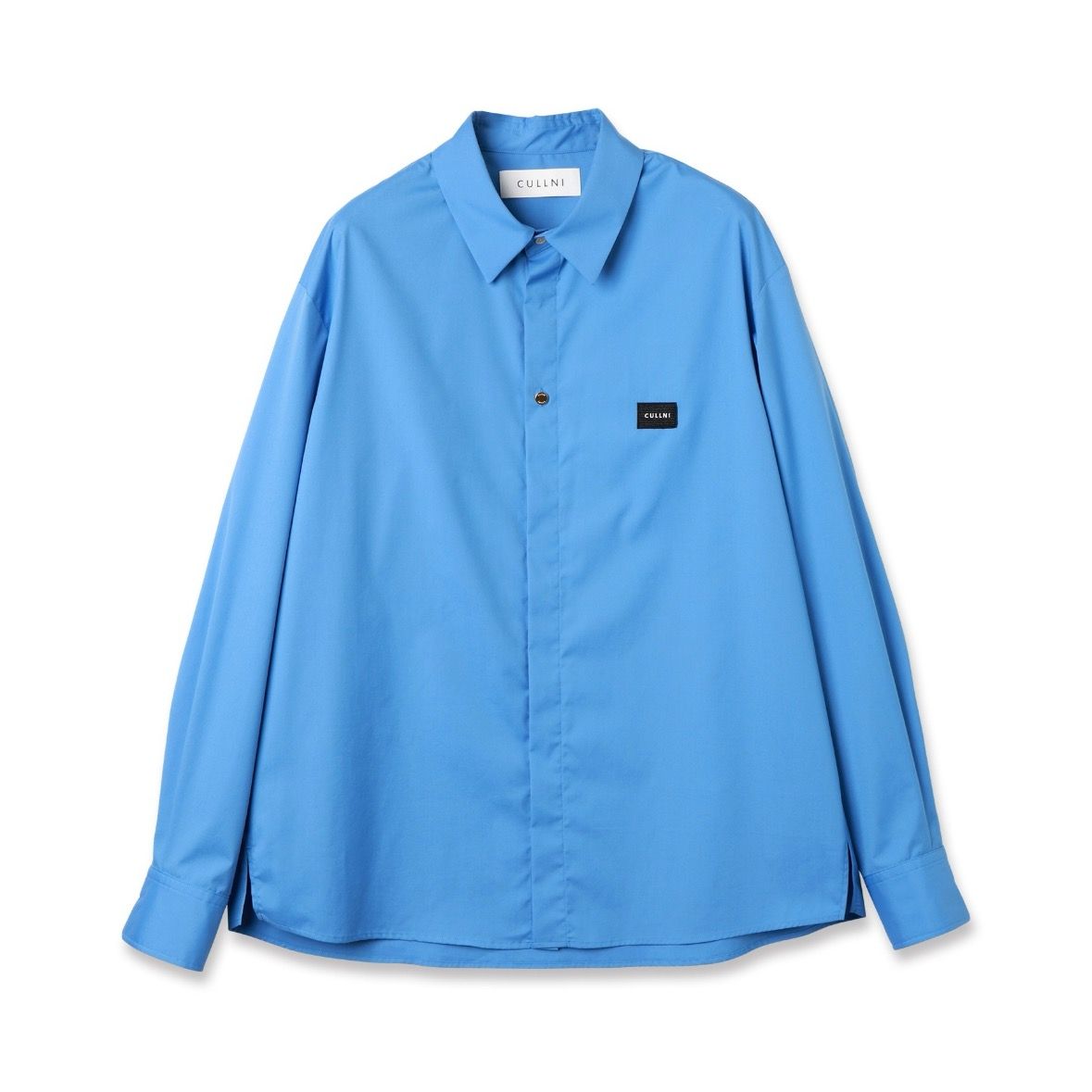 【残り一点】High Count Broad Front Fly Embroidery Patch Shirt