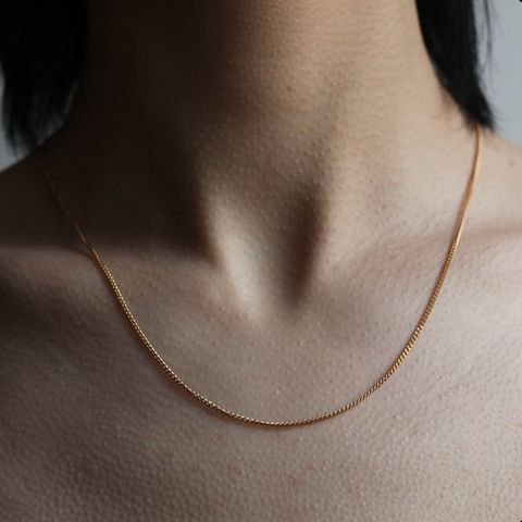 【残りわずか】Cavalry Chain Necklace(GOLD)