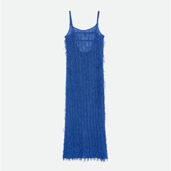 【残り一点】Bright Loop Fringe Cami Dress