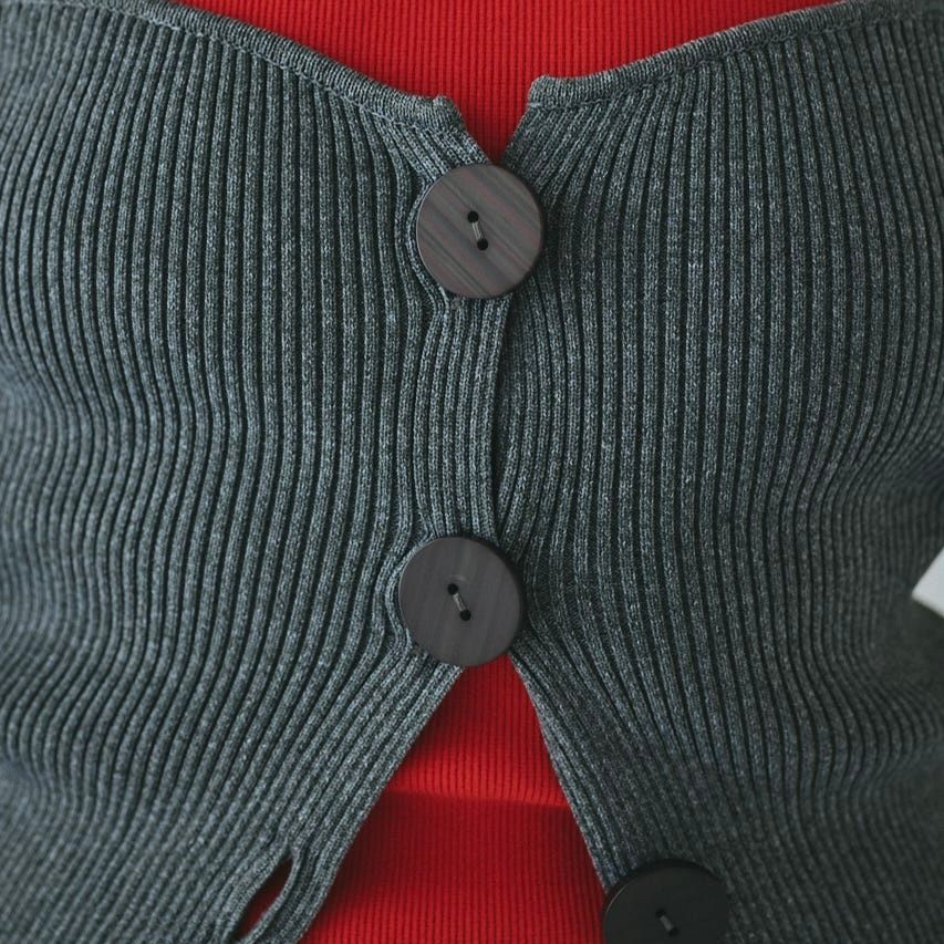 【残り一点】Front Button Knit Bustier