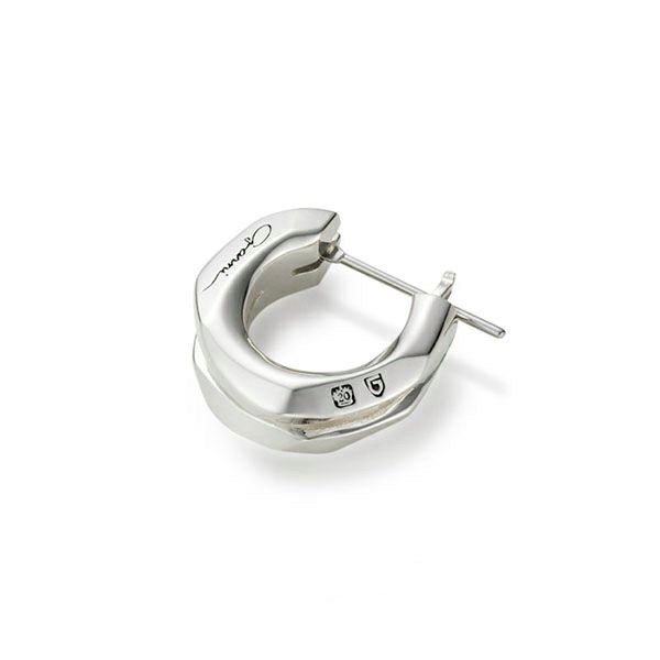 【残り一点】Crockery Double Pierce 左耳用(SILVER)