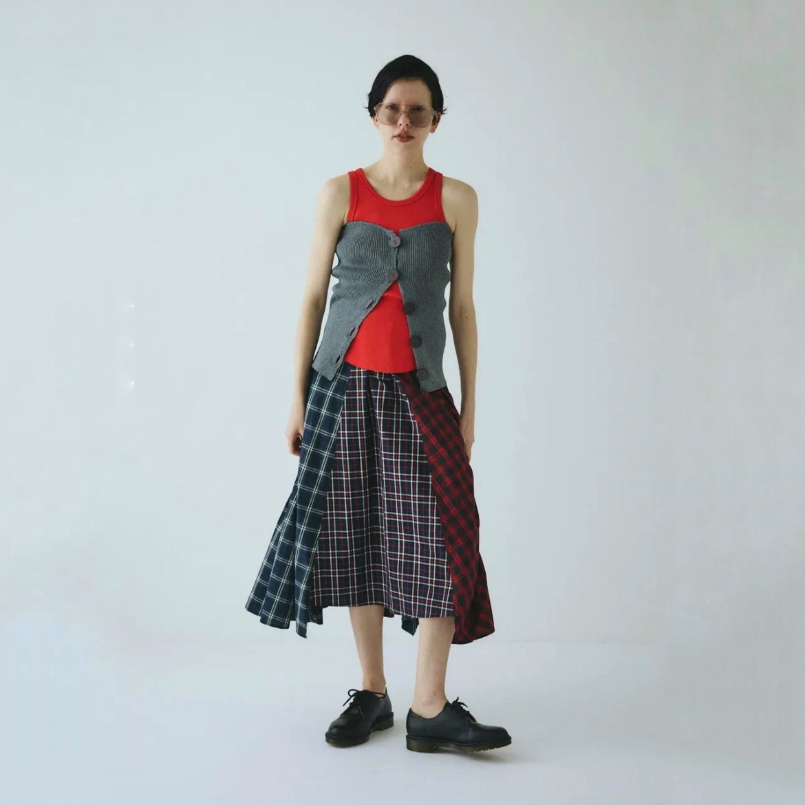 HeRIN.CYE - 【残り一点】Asymmetry Hem Skirt | ACRMTSM ONLINE