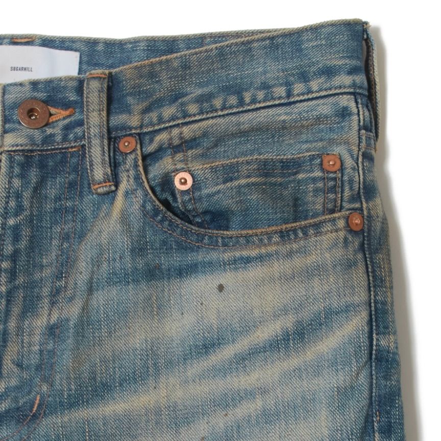 【残り一点】Faded Modern Denim Pants Flared Cut