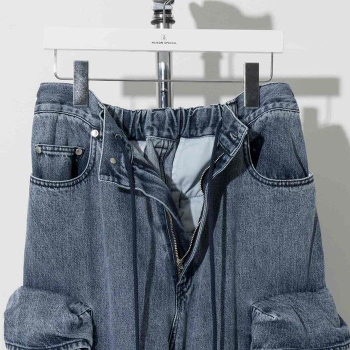 【残り一点】Big Pocket 2way Baggy Denim Cargo Pants