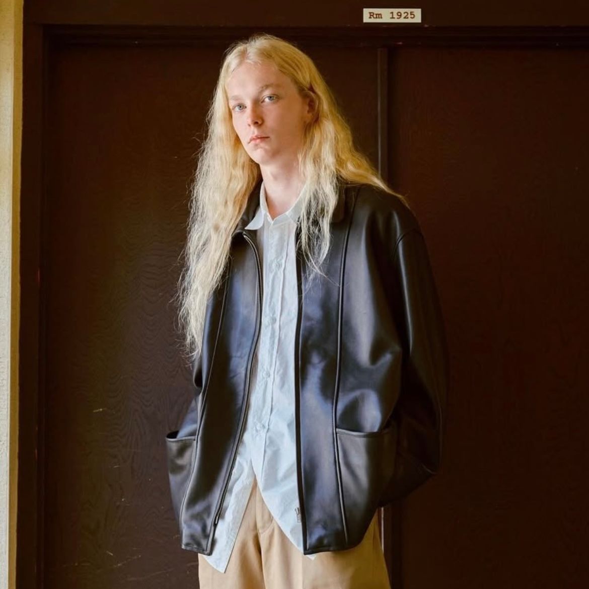 アディダス ラム レザー 本革 ジャケット ブルゾン コート ジャージ