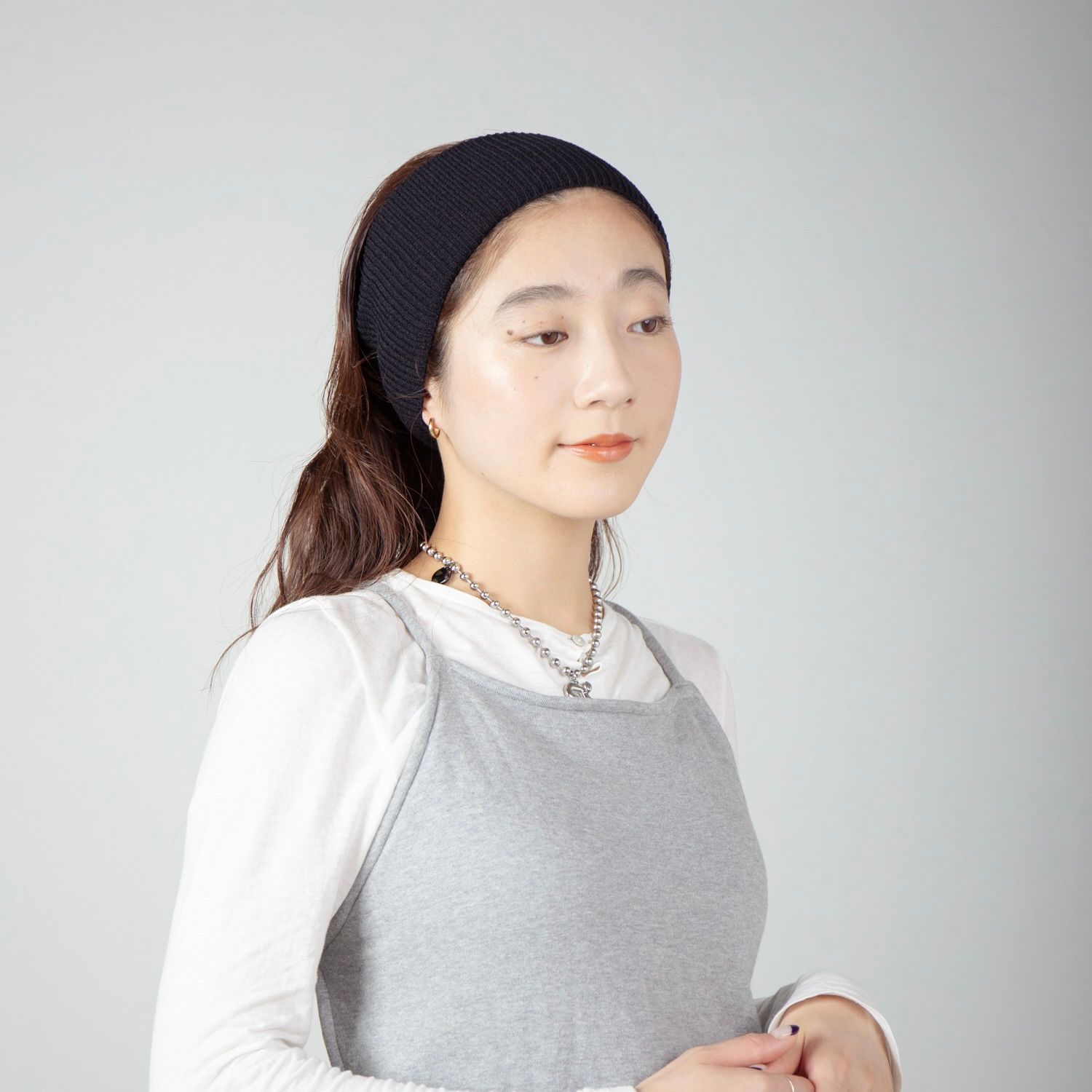 【残り一点】Rib Knit Hair Band