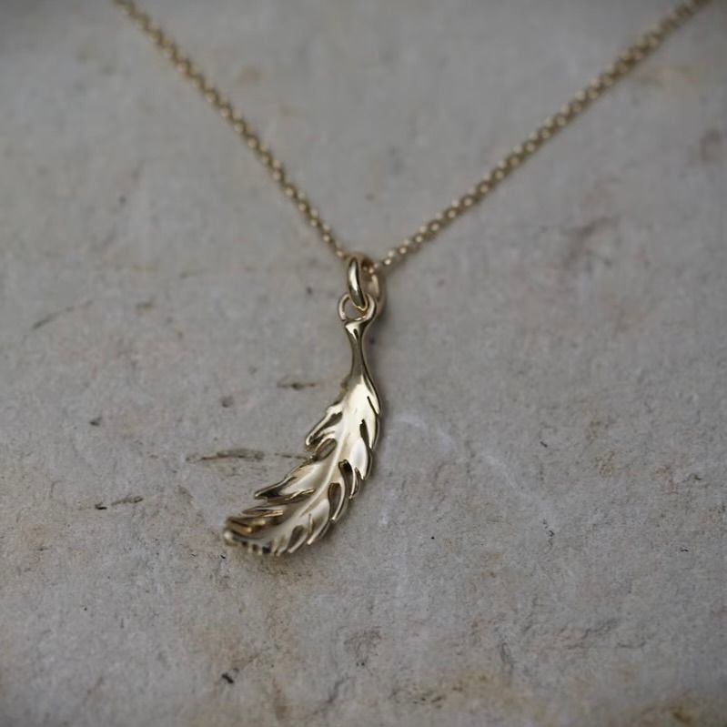 【お取り寄せ注文可能】Minuscule Feather_L(GOLD)