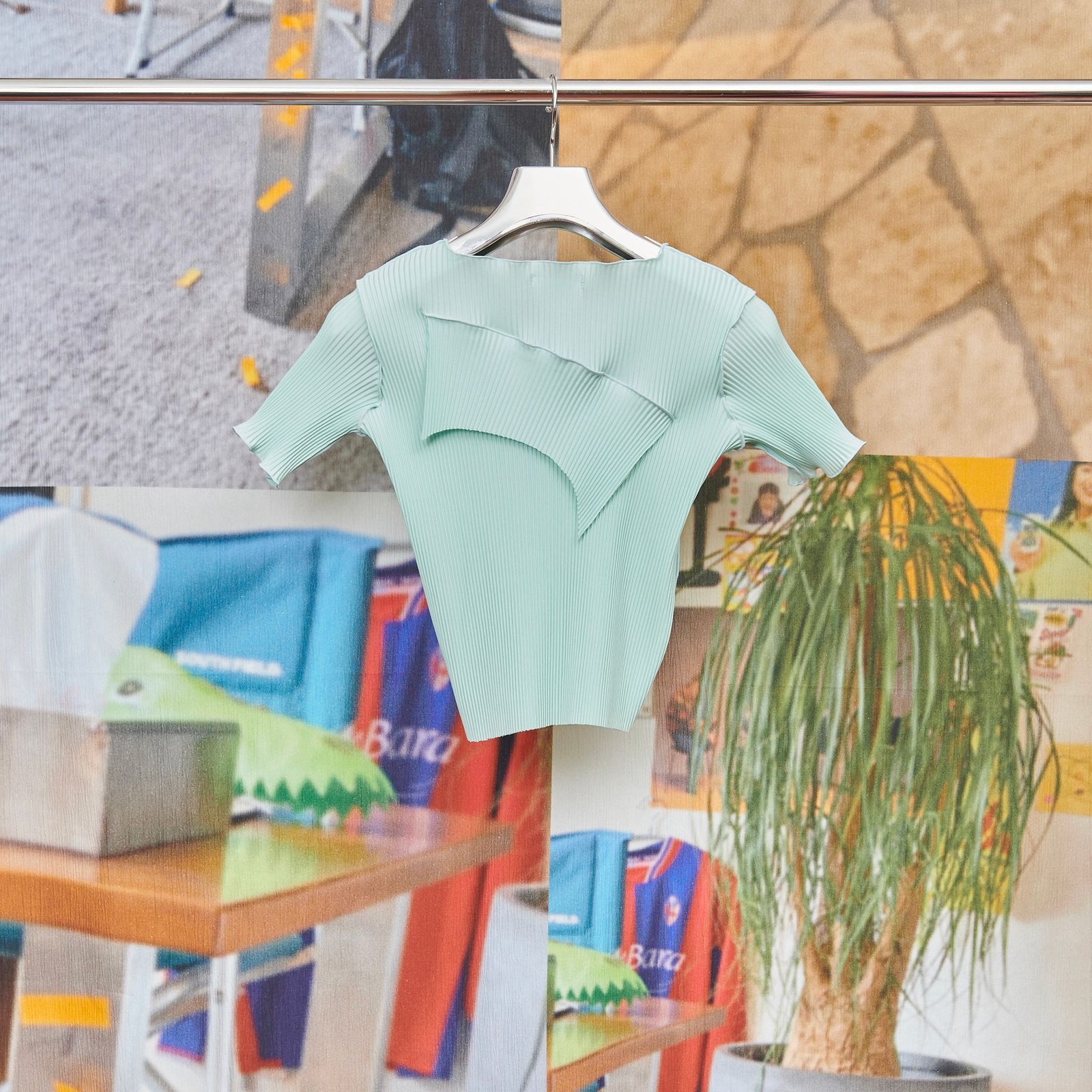 【残り一点】Todo Tiny Wave Top Short Sleeve