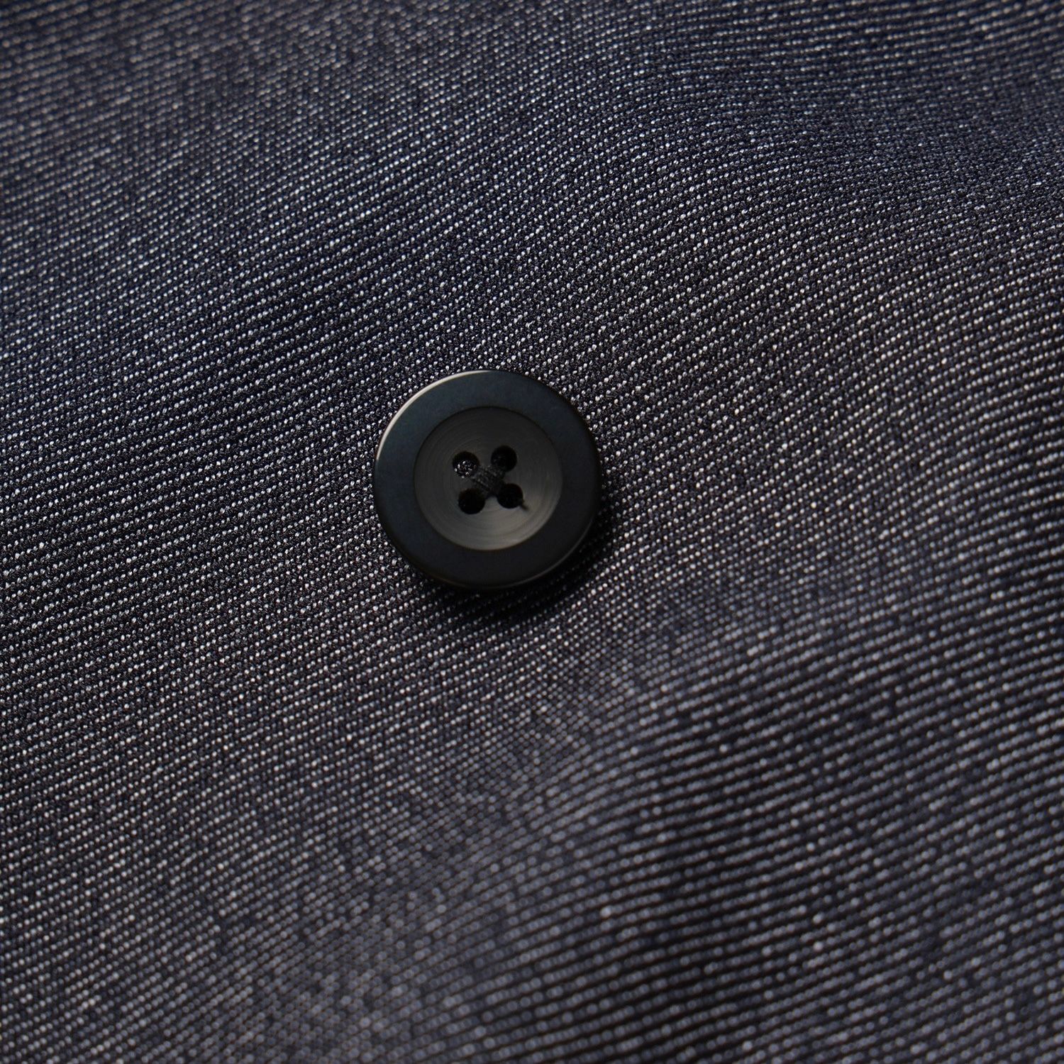 【残り一点】Faux Denim Slant Belt Tailored Jacket