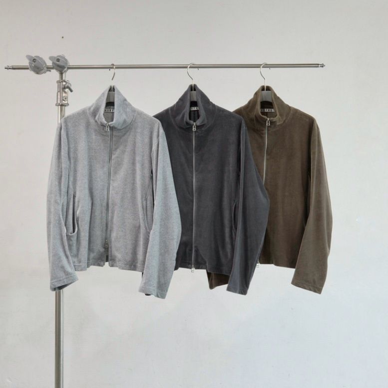 【残り一点】Velour Zip Up Track Top