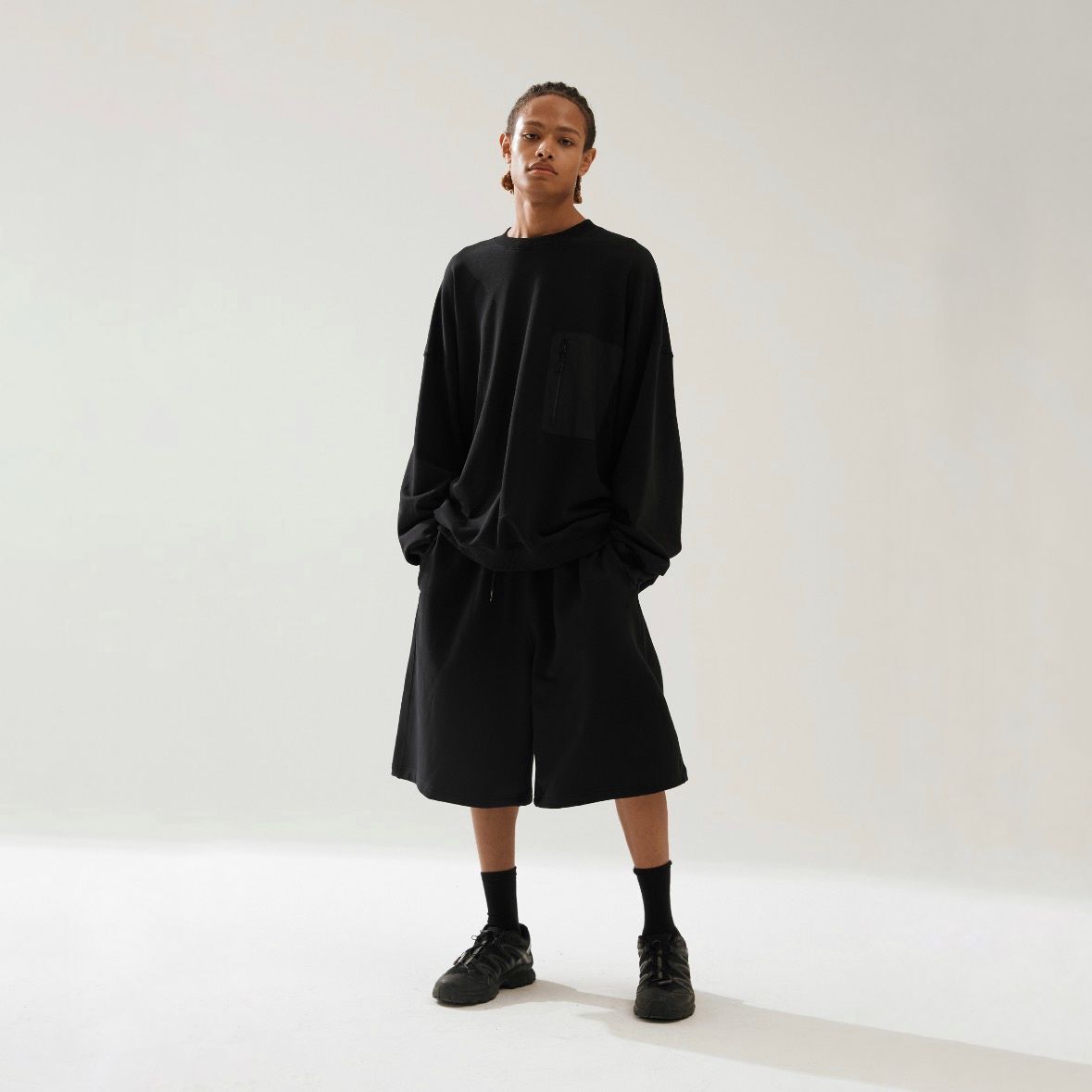 【残り一点】Bio Washed Easy Sweat Shirts