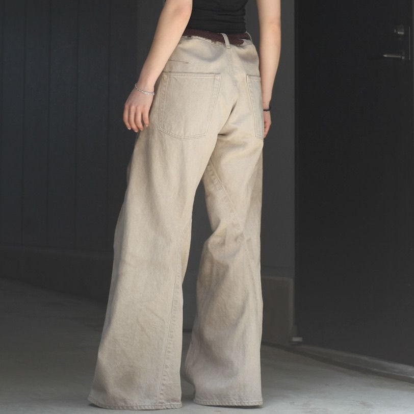 NVRFRGT - 【残りわずか】3D Twisted Wide Leg Jeans | ACRMTSM NVRFRGT - 【残りわずか】3D Twisted Wide Leg Jeans | ACRMTSM