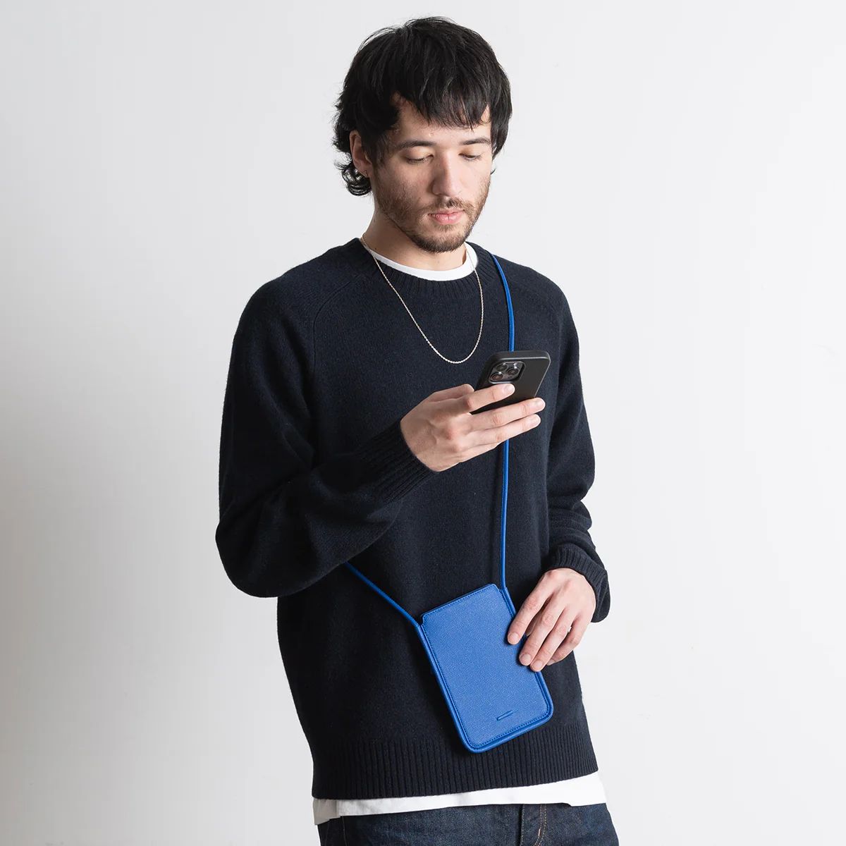 【残り一点】ウォレットバッグ(LAPIS BLUE)