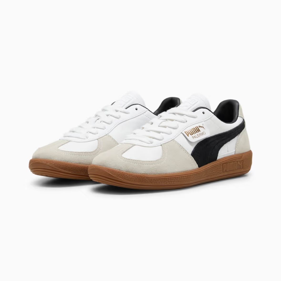 PUMA 美品 ♡Lサイズ 大きいサイズ メンズ PUMA (プーマ) レザー メッシュ ローカット