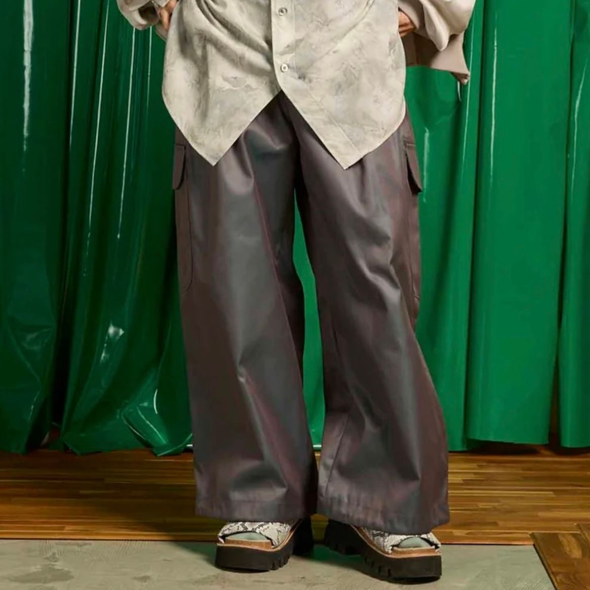 【残り一点】120/2/2 Suvin Cotton Cargo Pants