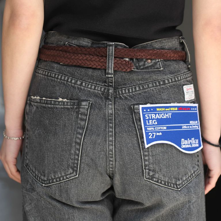 DAIRIKU - 【残り一点】Scarf Straight Denim Pants | ACRMTSM ONLINE 