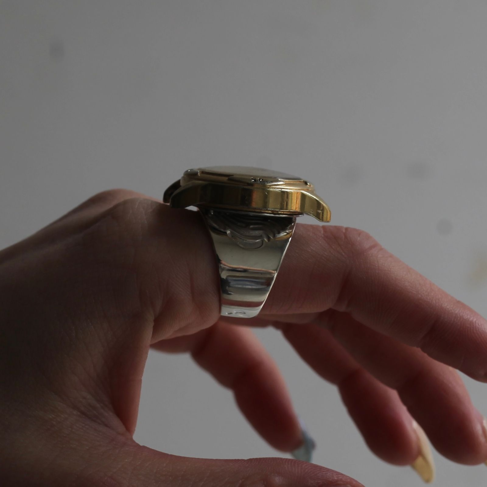 【残り一点】Vintage Watch Ring(GOLD_17号)