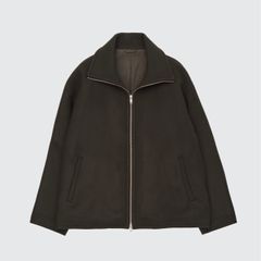 【残り一点】Melton Stand Collar Zip Blouson