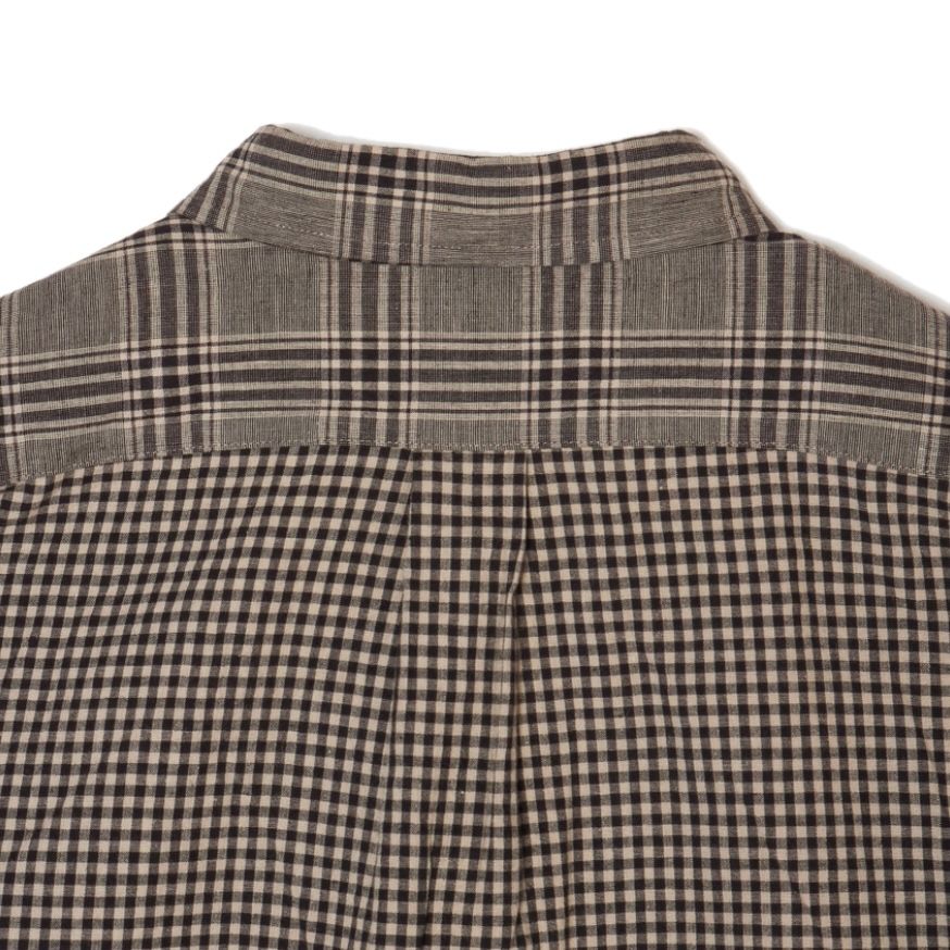 【残り一点】"CS" Linen Big Shirt Crazy Pattern