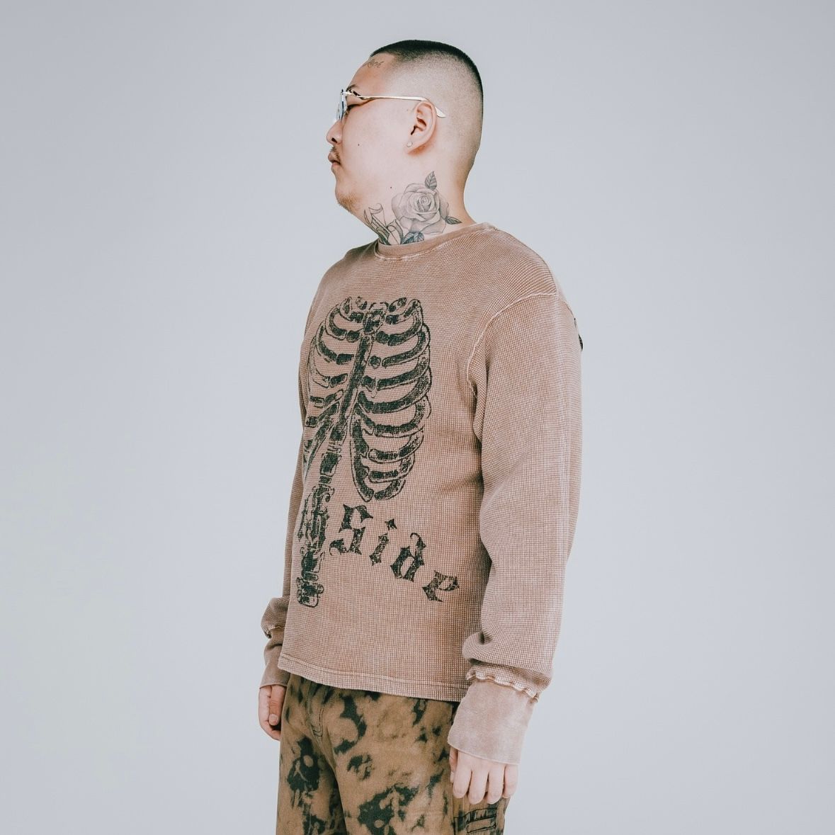 【残り一点】Natural Born Waffle LS Tee