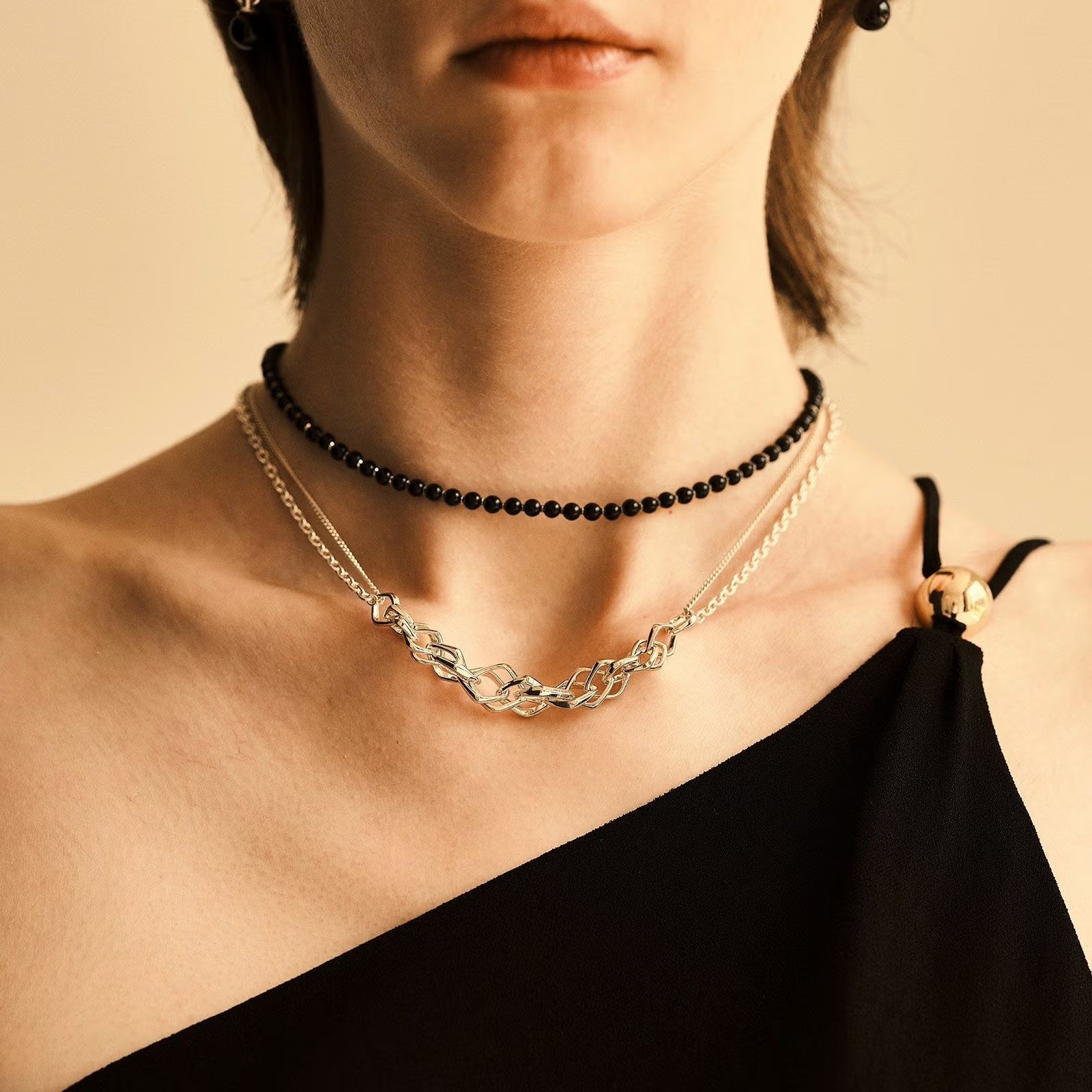 【お取り寄せ注文可能】Diamond Link Chain Necklace