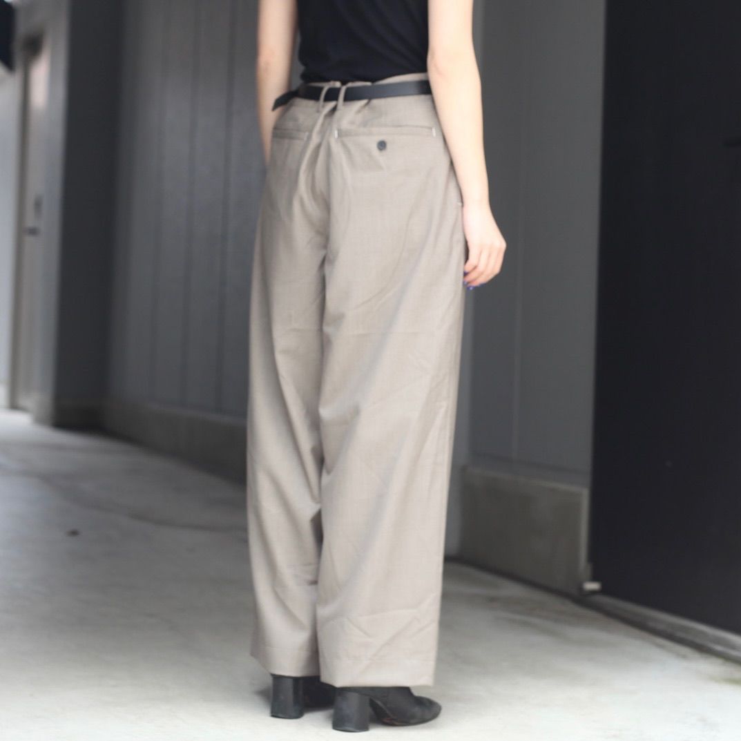 【残り一点】ウォッシャブルツイルスラックス