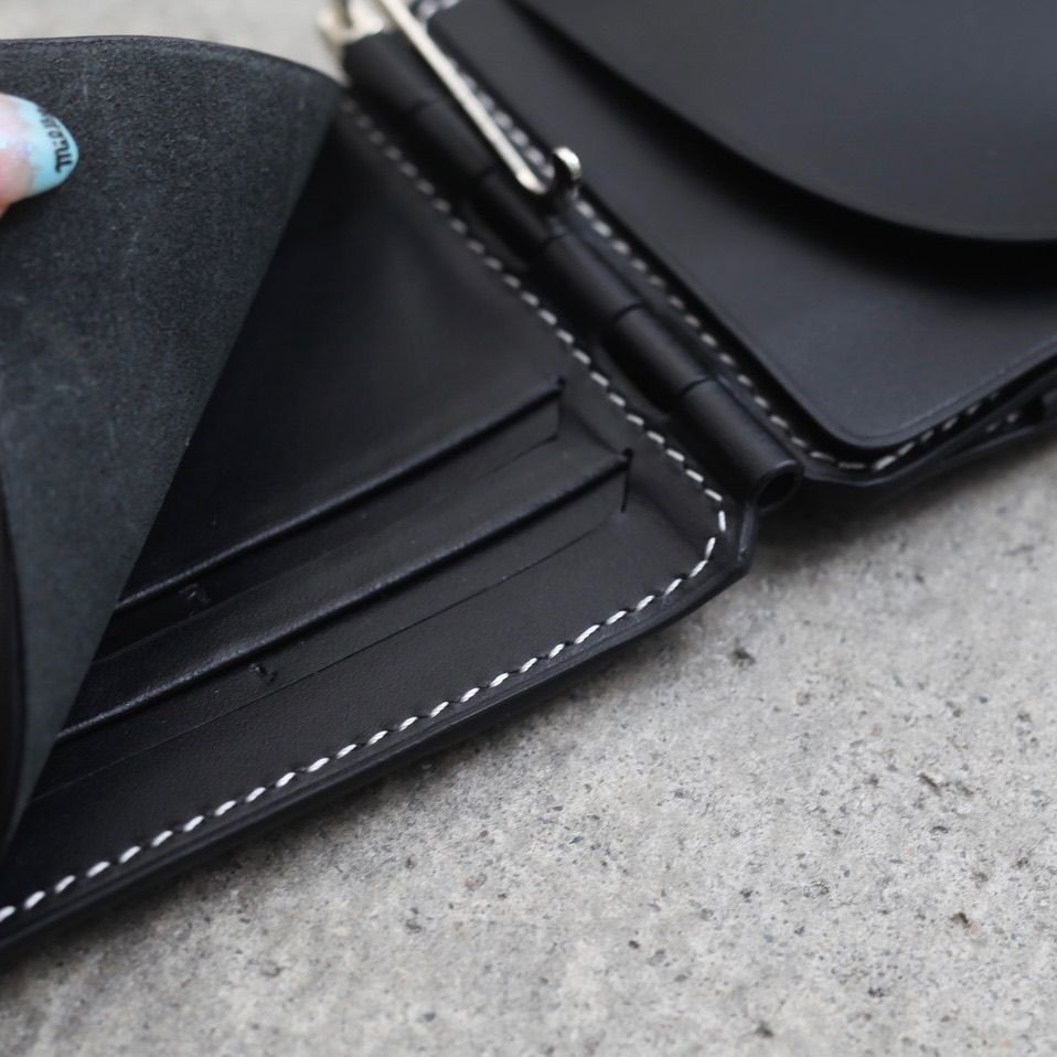 【残り一点】Money Clip Wallet(HINGE_COW)