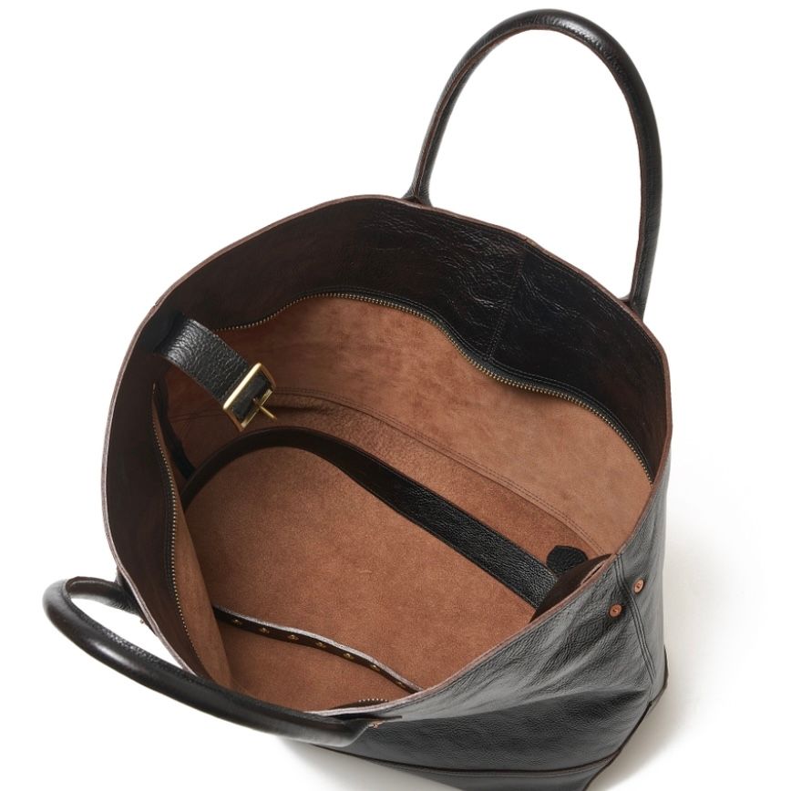 【再販売通知受付可能】Leather Tote Bag