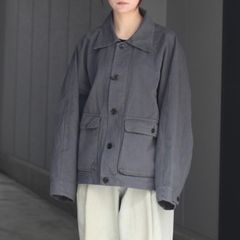 【残り一点】ガーメントダイオーバーサイズブルゾン