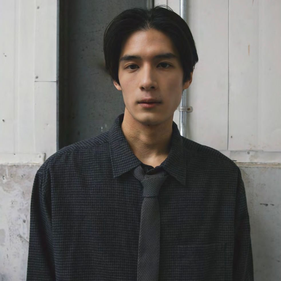 【残り一点】Bold Garment Gingham Check Shirt