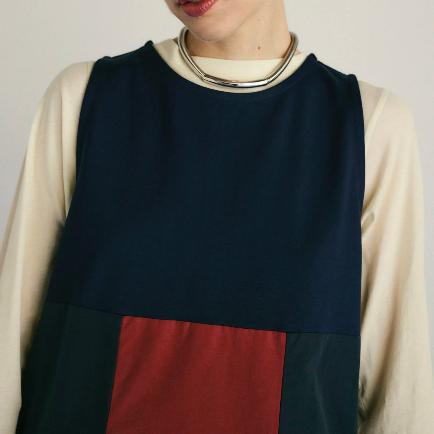 【残り一点】Ponte Docking Wave Dress