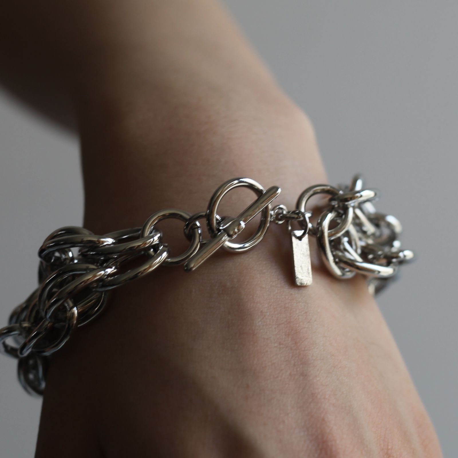【残りわずか】W Chain Bracelet