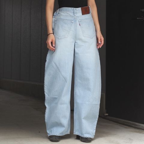 【残り一点】Back Front Barrel Denim