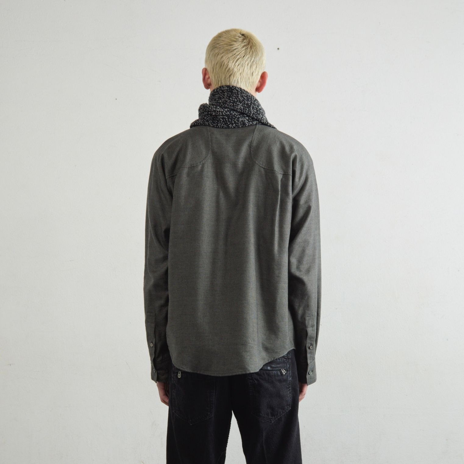 【残り一点】Plaid Long Sleeve Shirt