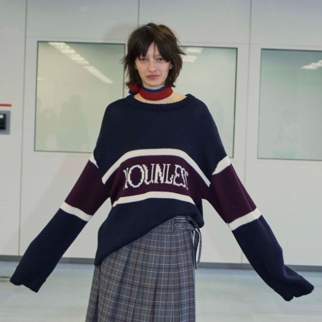 【残り一点】Nounless Classic Logo Knit