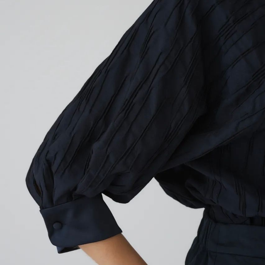 【残り一点】Tuck Pleats Raglan Blouse