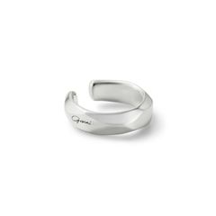 【残り一点】Crockery Ring Ear Cuff(SILVER)