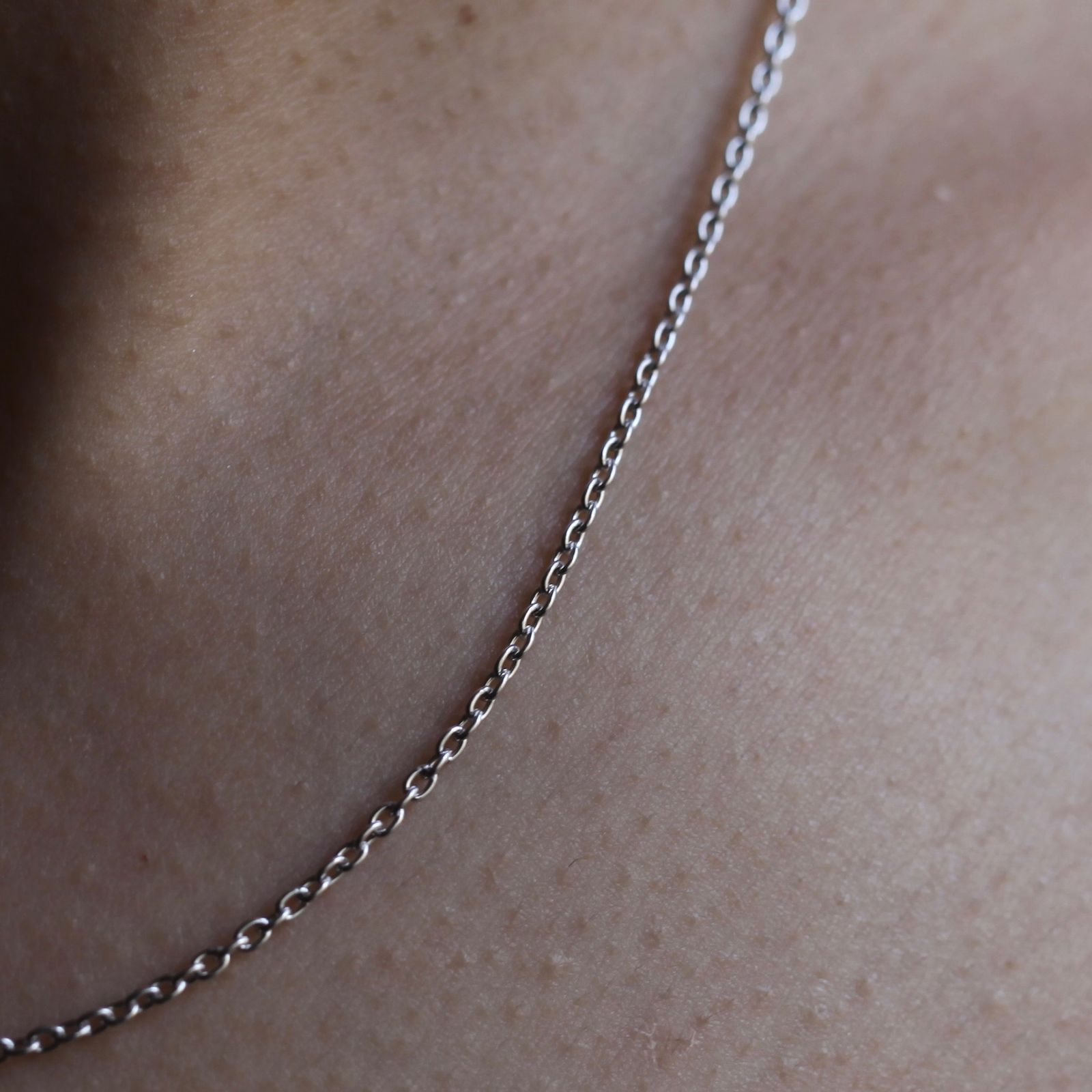 【残り一点】Narrow Chain Necklace(SILVER)