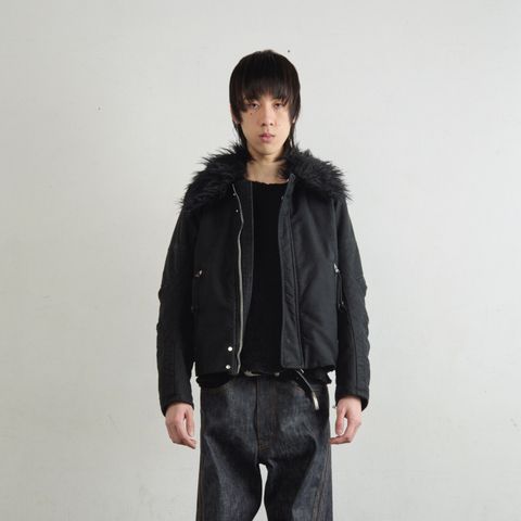 【残り一点】Padded Shearing Collar Biker Jacket
