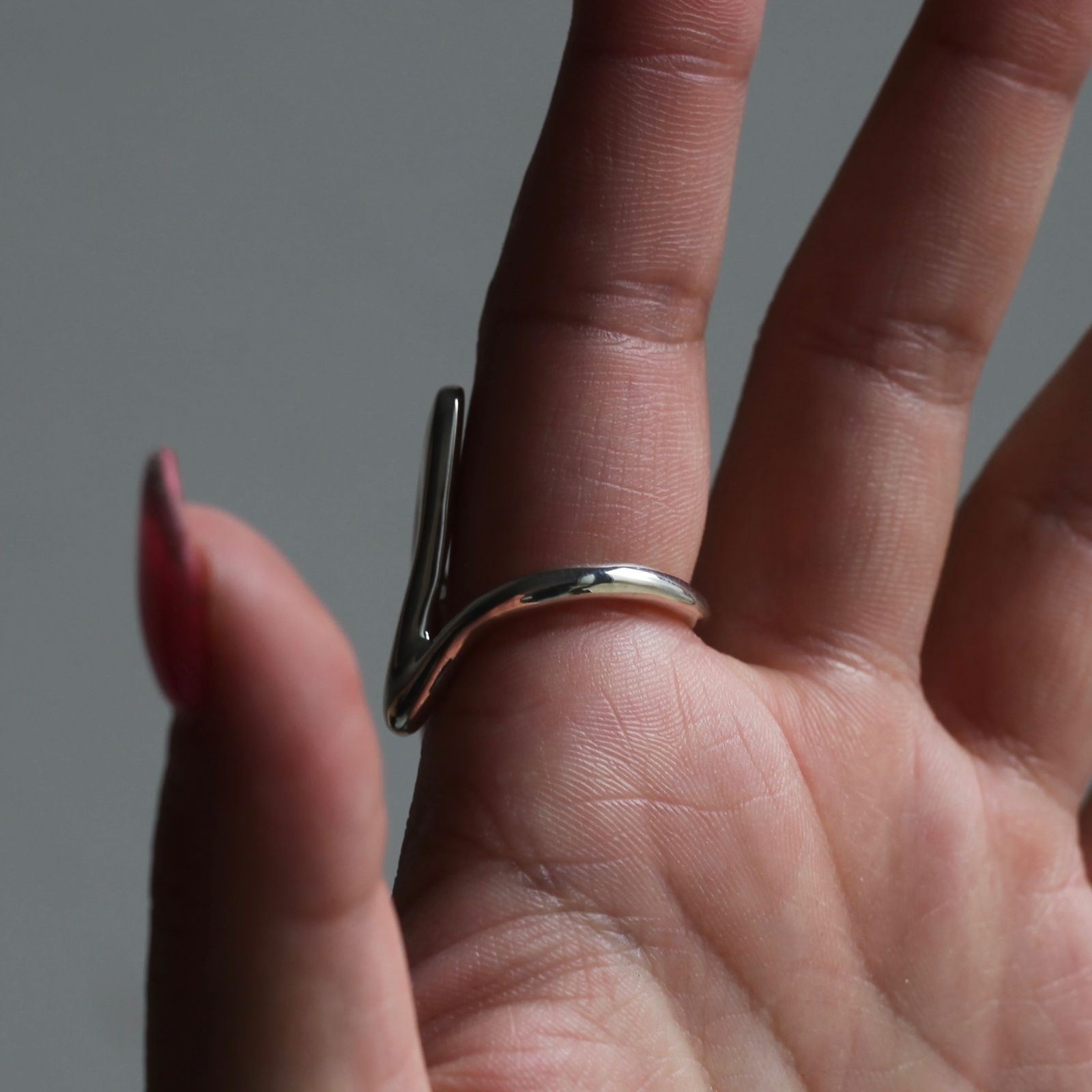 【残り一点】Scribble Ring(WHITE)