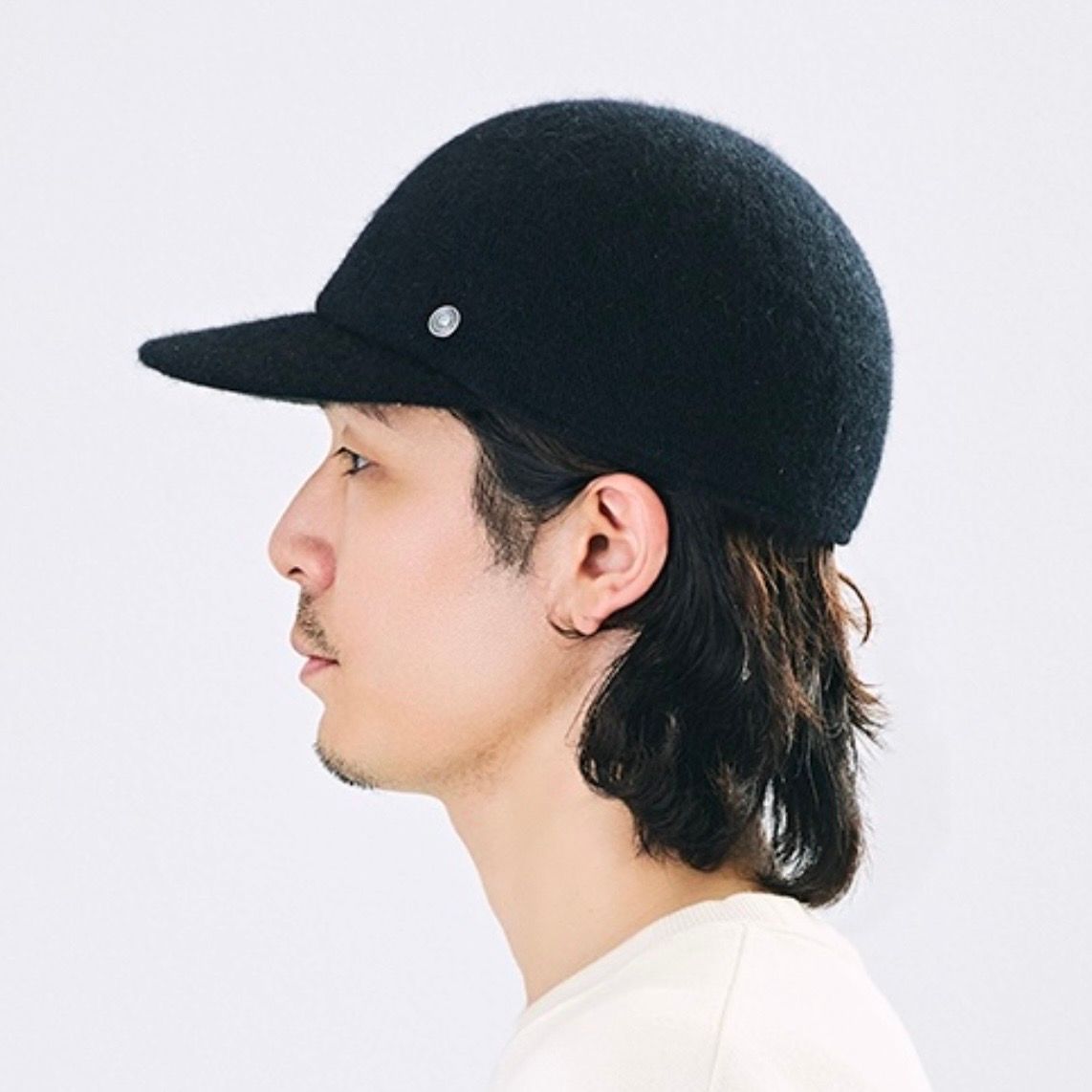 【残り一点】Angora Ball Cap6