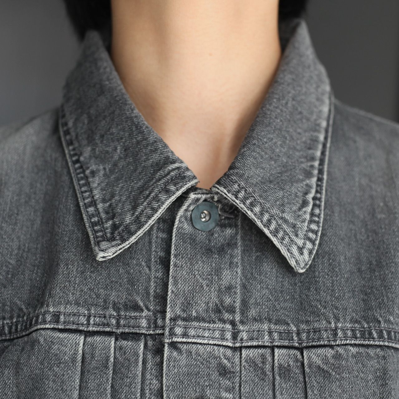 SOSHIOTSUKI - 【残りわずか】The BDH Denim Jacket(WASHED GREY