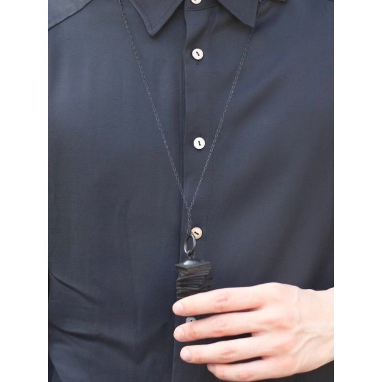 【お取り寄せ注文可能】Twist Leather Necklace