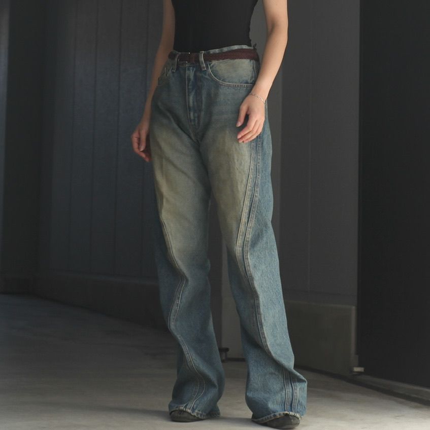 NVRFRGT - 【再販売通知受付可能】3D Twisted Jeans | ACRMTSM ONLINE ...