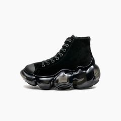 【残り一点】Moopie Highcut(BLACK VELVET×BLACK)