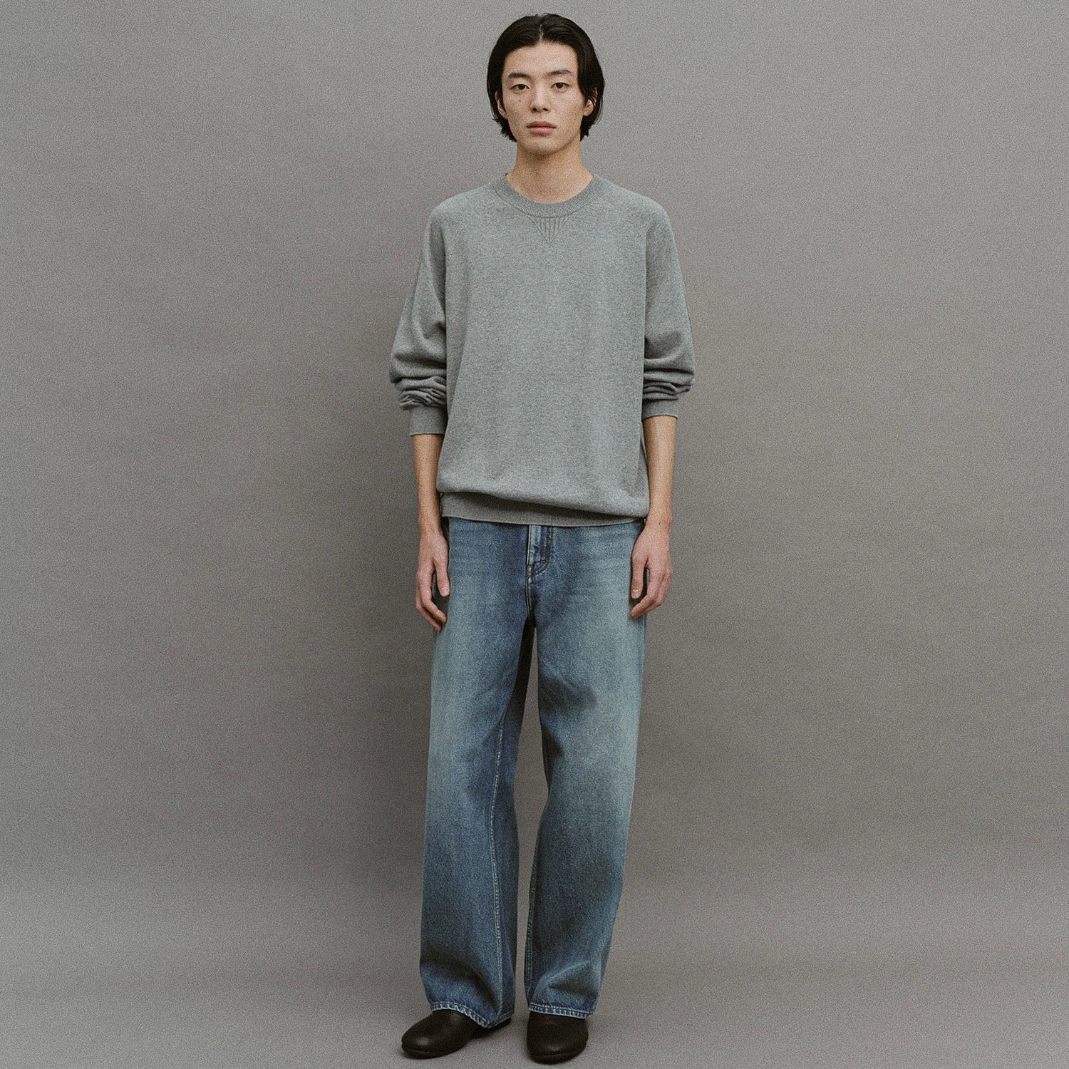 【残り一点】Whole Garment Crew-Neck Knit